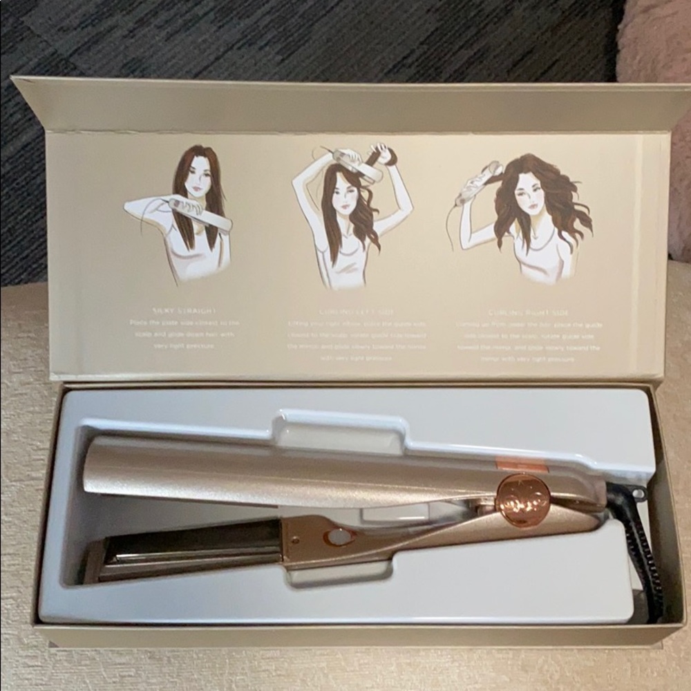 Curling/straightener tool